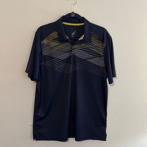 Oakley, men’s shirt dark blue medium polo style shirt.